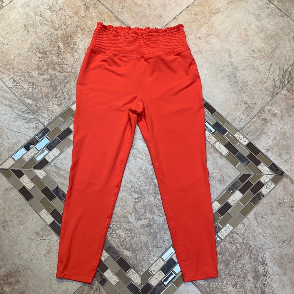 Betsey Johnson Smocked Top Leggings Sz L